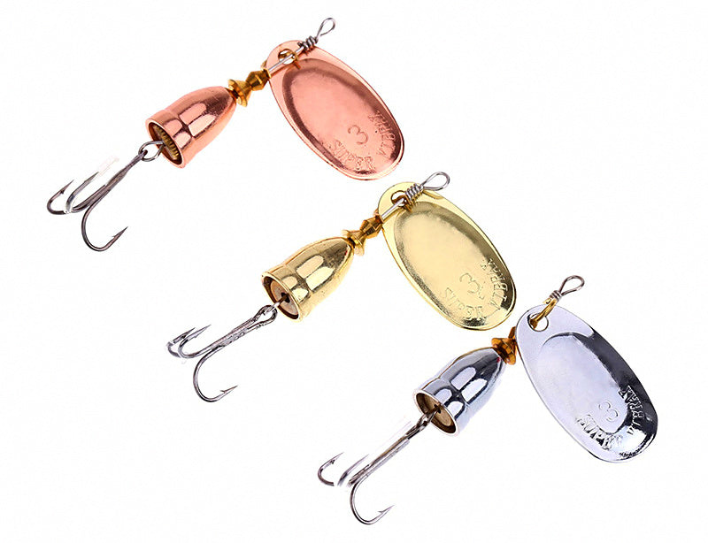Spinning Spoon Lure with Treble Hook, 4–19 g (0.14–0.67 oz) – product photo