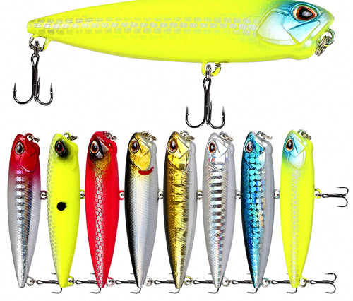 Floating Pencil Topwater Lure, 6.5 cm (2.6 in), 5.3 g (0.19 oz) – product photo