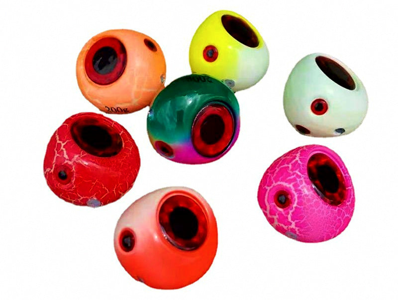Slow Pitch Metal Jig, Glow Colors, 40–500 g (1.4–17.6 oz) – product photo
