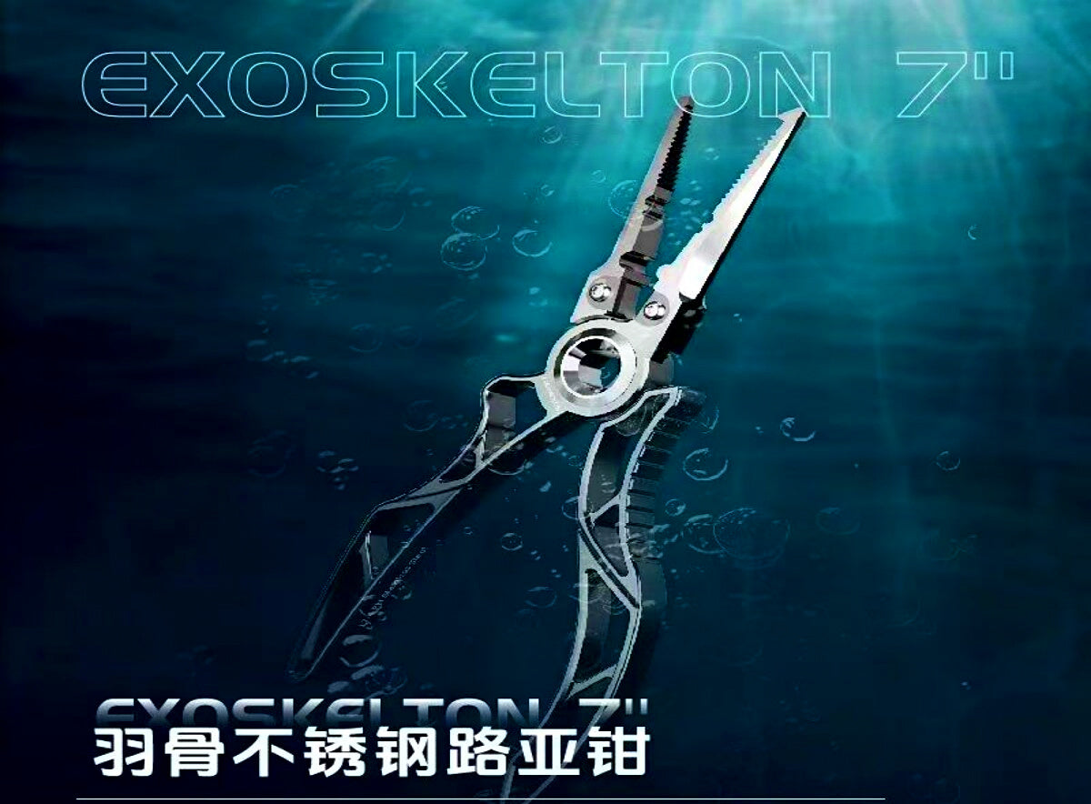 Stainless Steel Fishing Pliers, 7 in (17.8 cm) – product photo