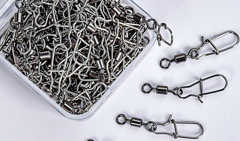 Fishing Snaps, Figure-Eight Ring Quick-Change Lure Connectors – product photo