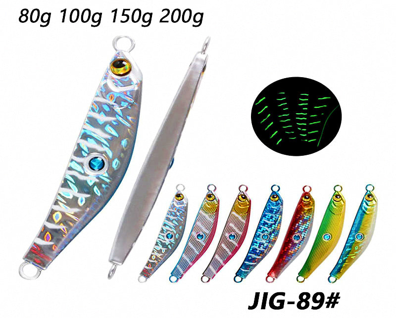 Fast Sink Metal Jig, 80–200 g (2.8–7.1 oz) – product photo