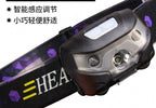 USB Rechargeable Sensor Headlamp for Night Fishing – product photo