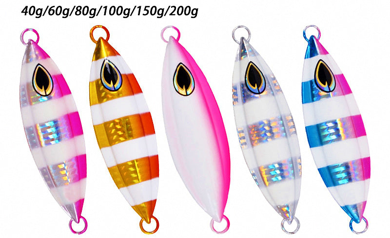 Slow Pitch Metal Jig, 40–200 g (1.4–7.1 oz) – product photo