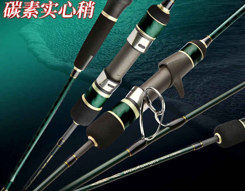 Slow Pitch Jigging Rod, 1.5-Pc Solid Tip, 1.8–1.95 m – product photo