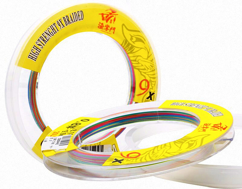 9-Strand PE Braided Fishing Line, 100 m (109 yd) – product photo