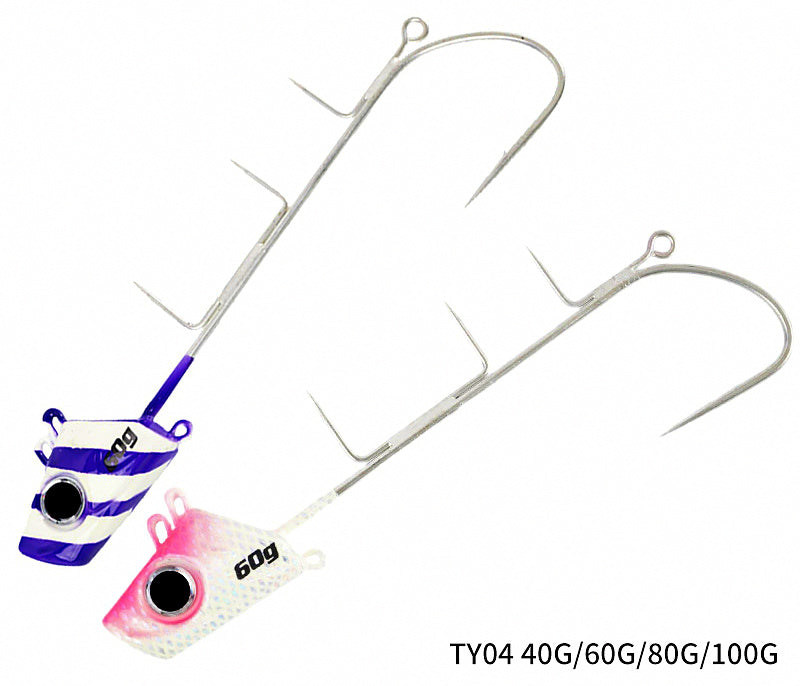Glow Slow Pitch Jig with Single Hook, 40–100 g (1.4–3.5 oz) – product photo