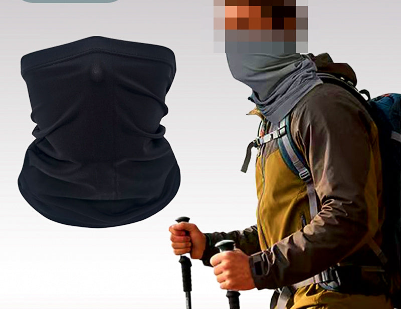 Ice Silk Sun Protection Face Gaiter, Full Face & Neck Cover – product photo