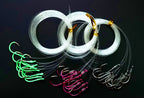 Drift Shrimp Hook Leaders, Pre-Tied, 1.65 m (5.4 ft), 10 Pack – product photo
