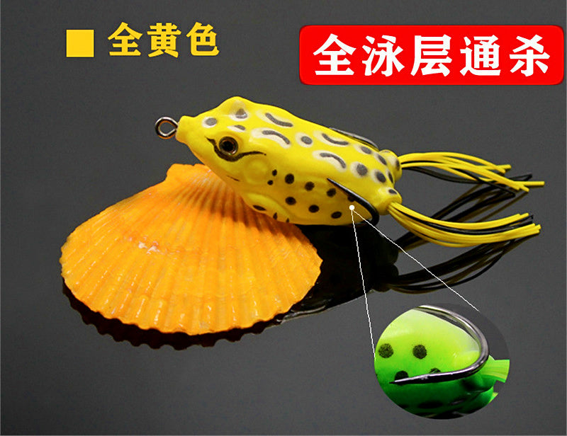 Weedless Frog Lure, Double Hook, 5/8/13 g (0.18-0.46 oz) – product photo