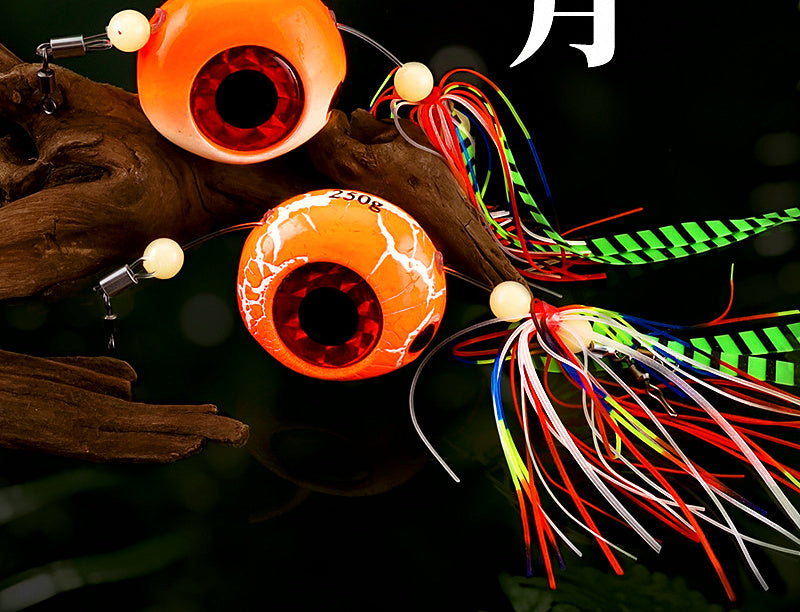 Boat Fishing Metal Jig, Glow, 60–400 g (2.1–14.1 oz) – product photo