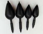 Black Big-Belly Foam Float, 20–80+ g Sinker Capacity – product photo