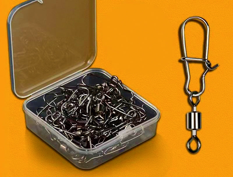 Figure-8 Ring Snap Connector, Sizes #1–#14, Packs 10–100 – product photo