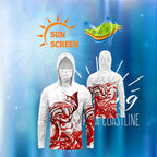 UPF 40+ Long Sleeve Fishing Sun Shirt, Quick-Dry, Unisex – product photo