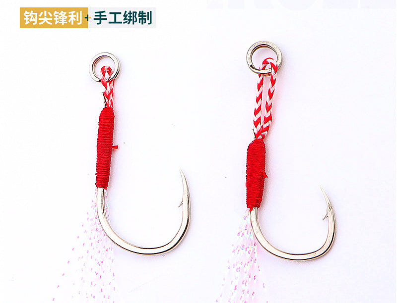 Barbed Flat Plate Hooks, Sizes 8–20, Single or 20-Pack – product photo