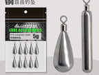 Tungsten Teardrop Sinkers for Free Rigs, 0.05–0.5 oz (1.3–14 g) – product photo