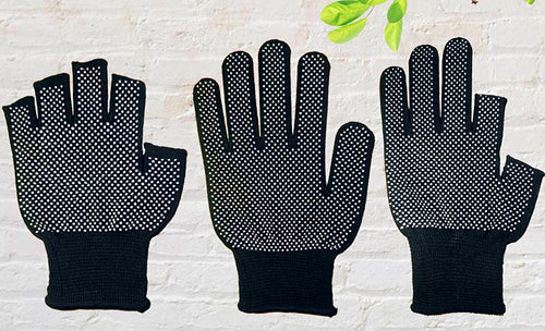 Nylon Work & Fishing Gloves, Fingerless or Full Finger – product photo