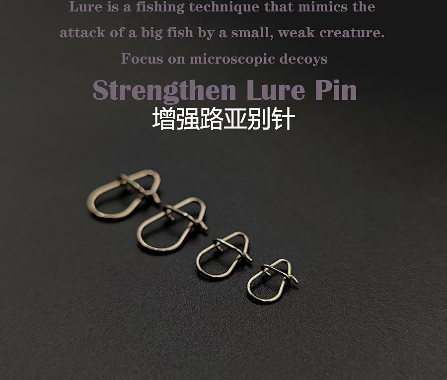 Gourd Pin Snap Connector for Lures, 304 Stainless, 8–12 mm – product photo