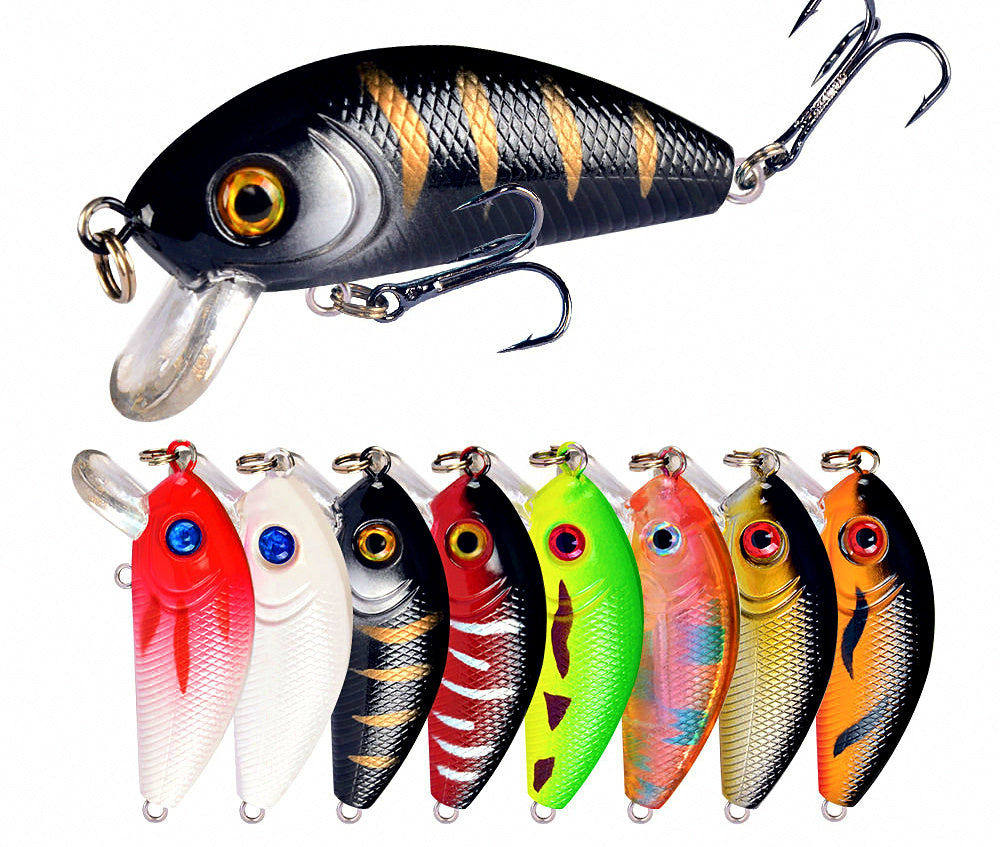 Micro Slow-Floating Minnow Lure, 5 cm (2 in), 4 g (0.14 oz) – product photo