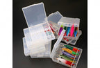 Squid Jig & Wood Shrimp Lure Storage Box, Clear – product photo