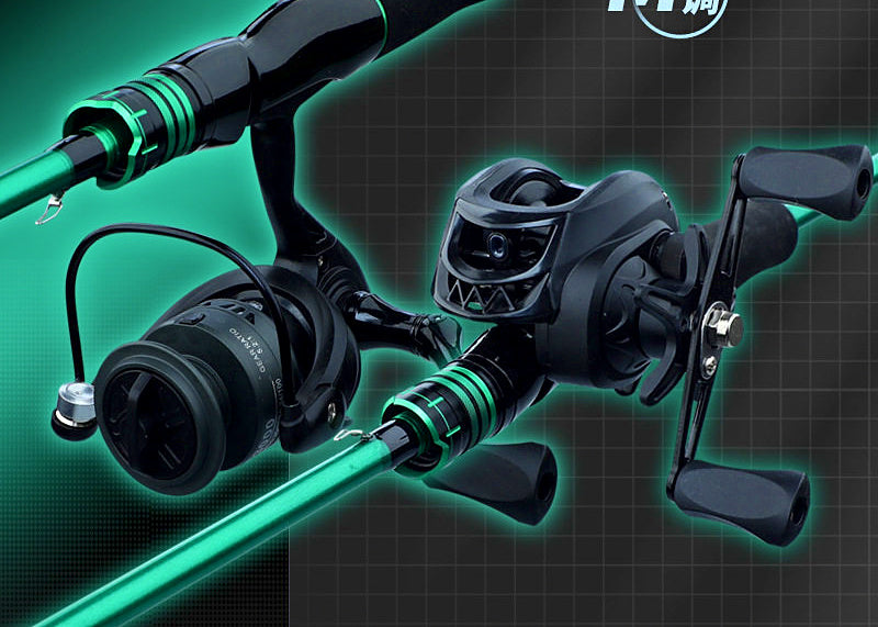 Carbon Fiber Lure Fishing Rod, 1.65–2.4 m (5.4–7.9 ft), Combo Options – product photo