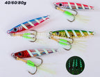 Glow Metal Jig, 40/60/80 g (1.4/2.1/2.8 oz) – product photo