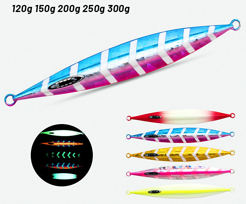 Glow UV Speed Metal Jig, 120–300 g (4.2–10.6 oz) – product photo