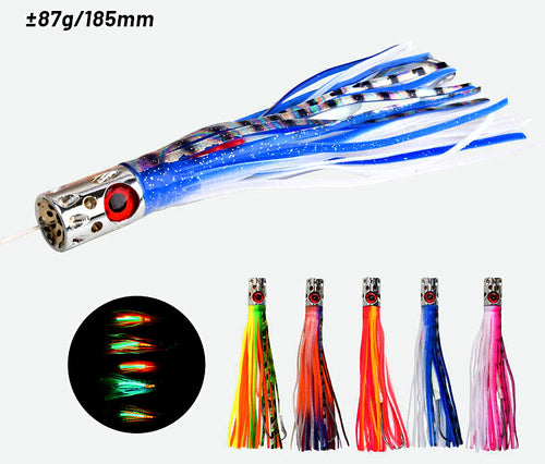 Trolling Octopus Skirt Lure, 18.5 cm (7.3 in), 87 g (3.1 oz) – product photo