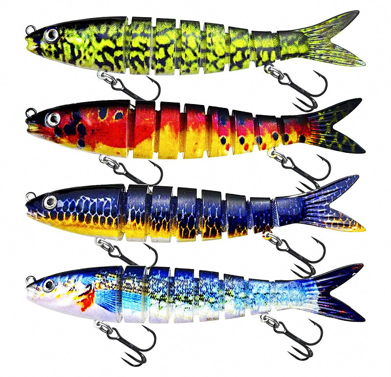 Jointed Swimbait Sinking Hard Lure, 135 mm (5.3 in), 18 g (0.6 oz) – product photo