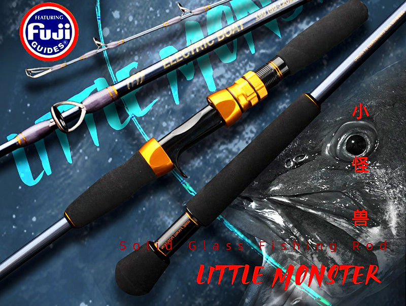 Solid Fiberglass Electric Reel Boat Rod, 1.5–2.05 m (4.9–6.7 ft) – product photo