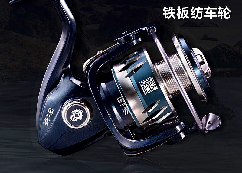 Front Drag Spinning Reel, Interchangeable Handle, 2000–5000 – product photo