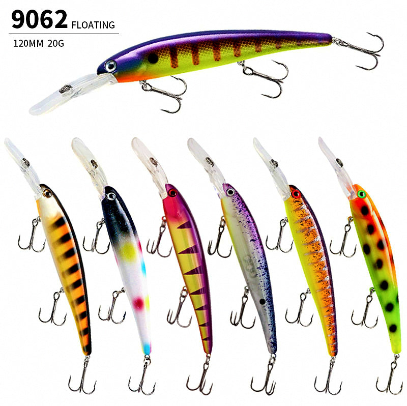 Deep Diving Trolling Minnow Lure, 12 cm (4.7 in), 20 g (0.7 oz) – product photo