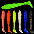 Curly T-Tail Grub Soft Bait, 5.5–7.5 cm (2.2–3 in) – product photo
