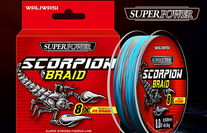 PE Braided Fishing Line, 100 m (109 yd), 5–100 lb – product photo