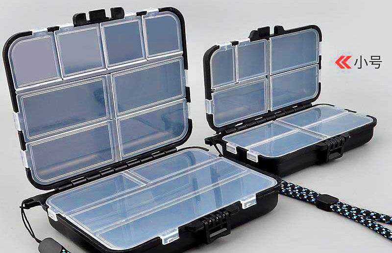 Double-Layer Mini Tackle Box for Hooks & Small Lures – product photo
