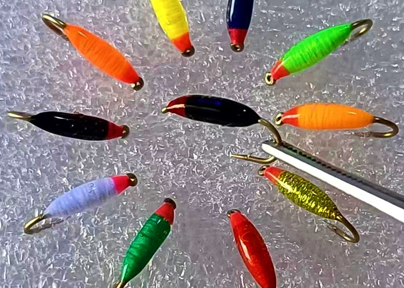Bionic Fly Lures, Barbed Hook Flies, Sizes 14–20 – product photo