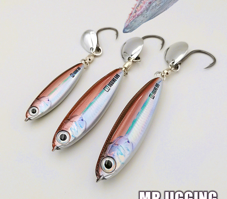 Short Chunky Metal Jig, 10–120 g (0.4–4.2 oz) – product photo