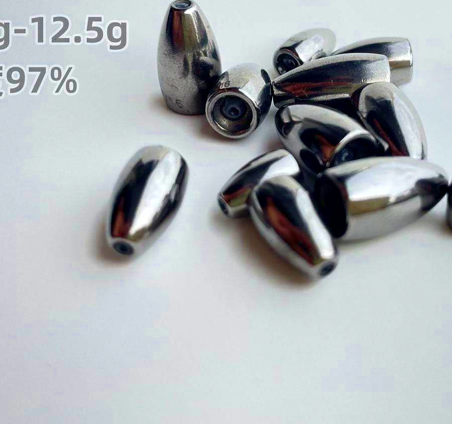 Bullet Sinker Weights with Plastic Core, 1/8–1/2 oz (3.5–14 g) – product photo