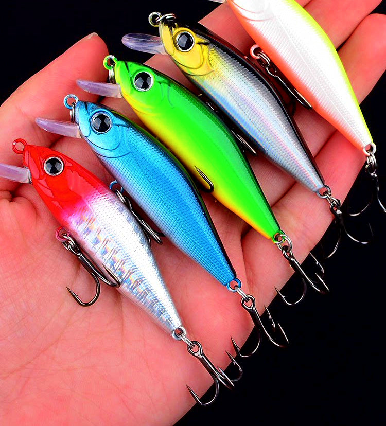 Mini Minnow Hard Bait, 6 cm (2.4 in) / 5 g (0.18 oz) – product photo