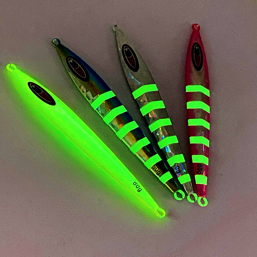 Glow Stripe Metal Jig, 60 g (2.1 oz) Casting Jig – product photo
