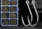 Iseni Tubed Barbed Hook Assortment Kit, Sizes 3–15 – product photo