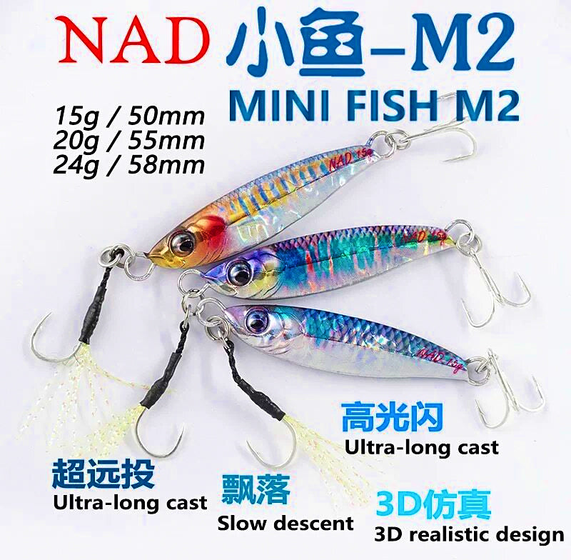 Metal Casting Jig, 15–24 g (0.5–0.8 oz), Baitfish Finish – product photo