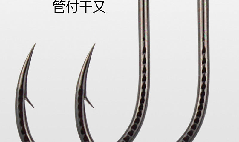 Barbed Eyed Saltwater Hooks, Bulk 50 Pack, Sizes 0.8–16 – product photo