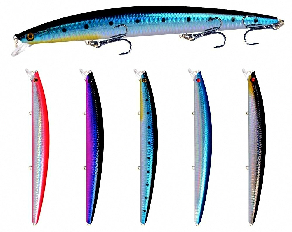 Floating Diving Minnow Lure, 18 cm (7.1 in), 24 g (0.8 oz) – product photo