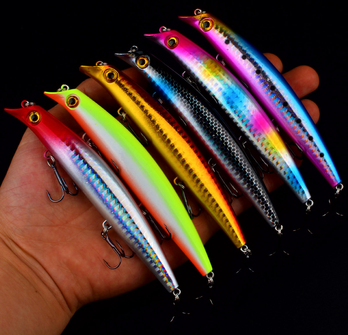 Floating Topwater Popper Lure, 12.2 cm (4.8 in), 16 g (0.56 oz) – product photo
