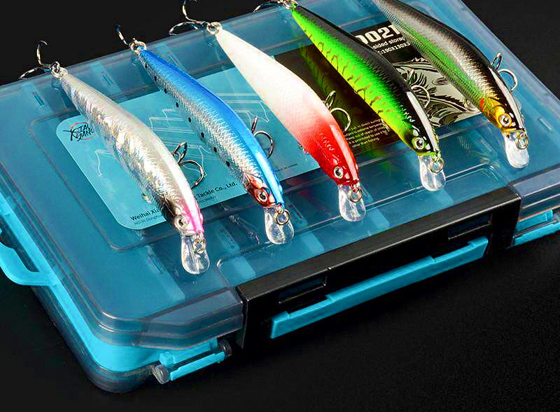 Suspending Minnow Hard Bait 5-Pack, 7–10.5 cm (2.8–4.1 in) – product photo