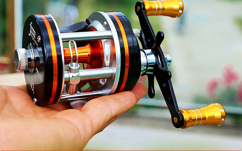 All-Metal Round Baitcasting Reel, 4000 & 5000 Sizes – product photo
