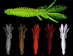 Floating Soft Shrimp Lure 12-Pack, 6–7.5 cm (2.4–3 in) – product photo
