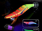 Glow Squid Jig (Egi) with UV Rattle, 12.5–20.5 g (0.4–0.7 oz) – product photo