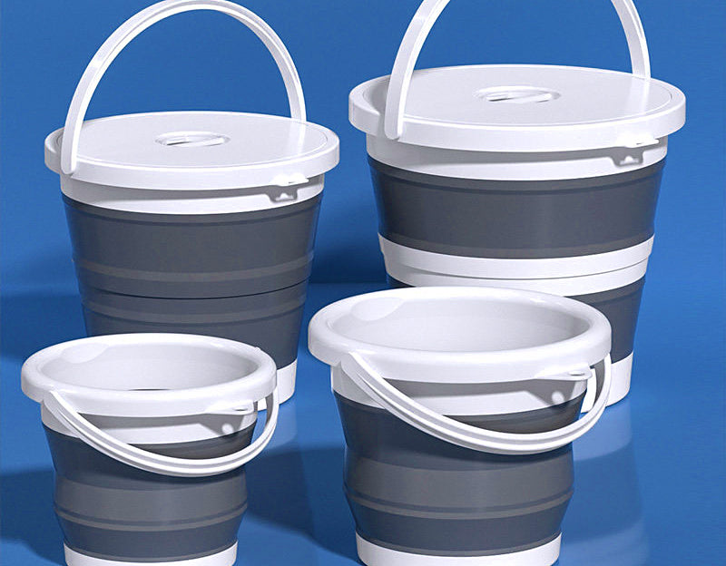 Collapsible Fishing Bucket, 3-15 L (0.8-4 gal) – product photo
